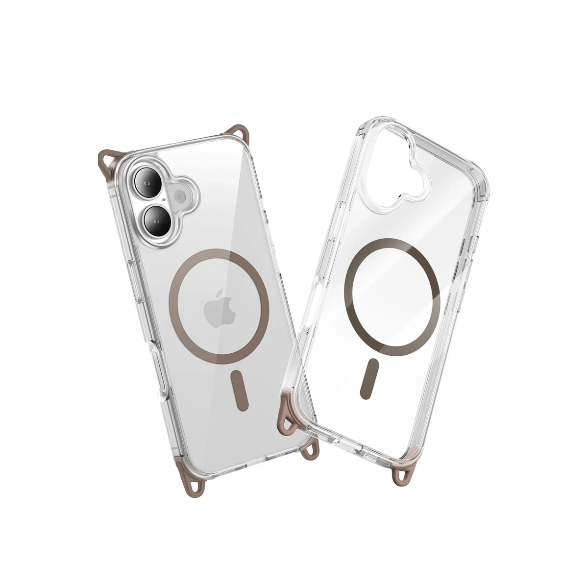 Keephone Apple iPhone 16 Plus MagRock Magsafe Kılıf - Beyaz