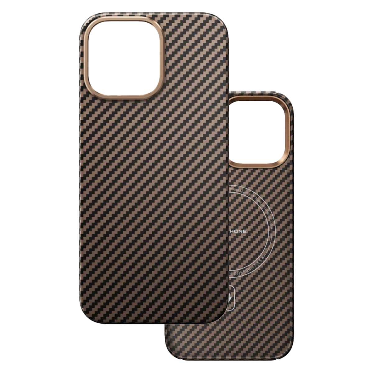 Keephone Apple iPhone 16 Pro Kevlar Magsafe Kılıf - Siyah