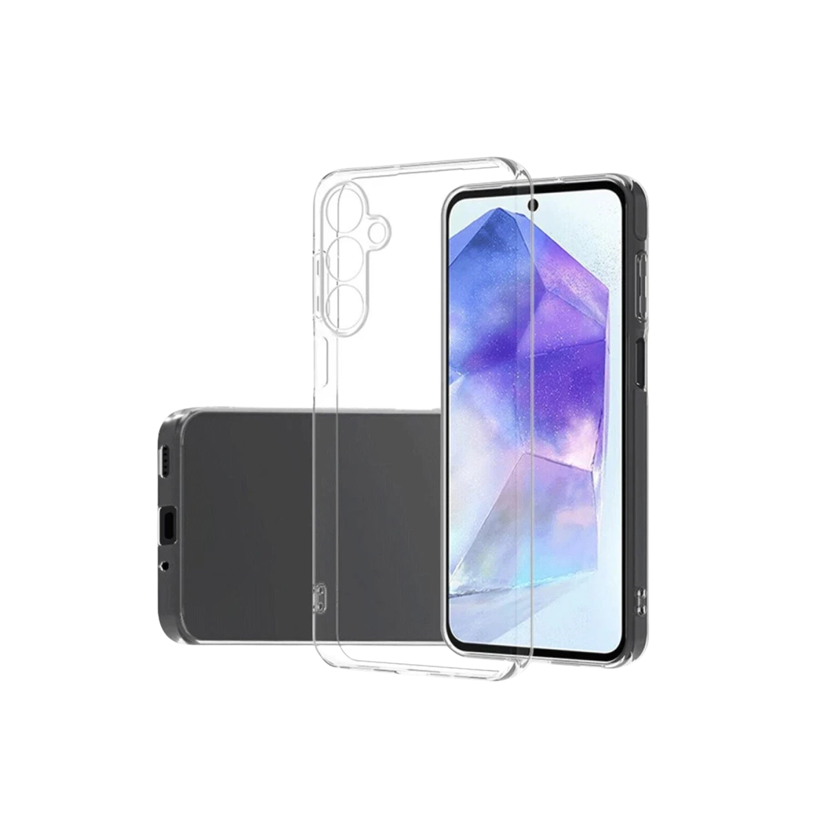 Newface Samsung Galaxy A26 Kılıf Lüx Şeffaf Silikon — görsel 2