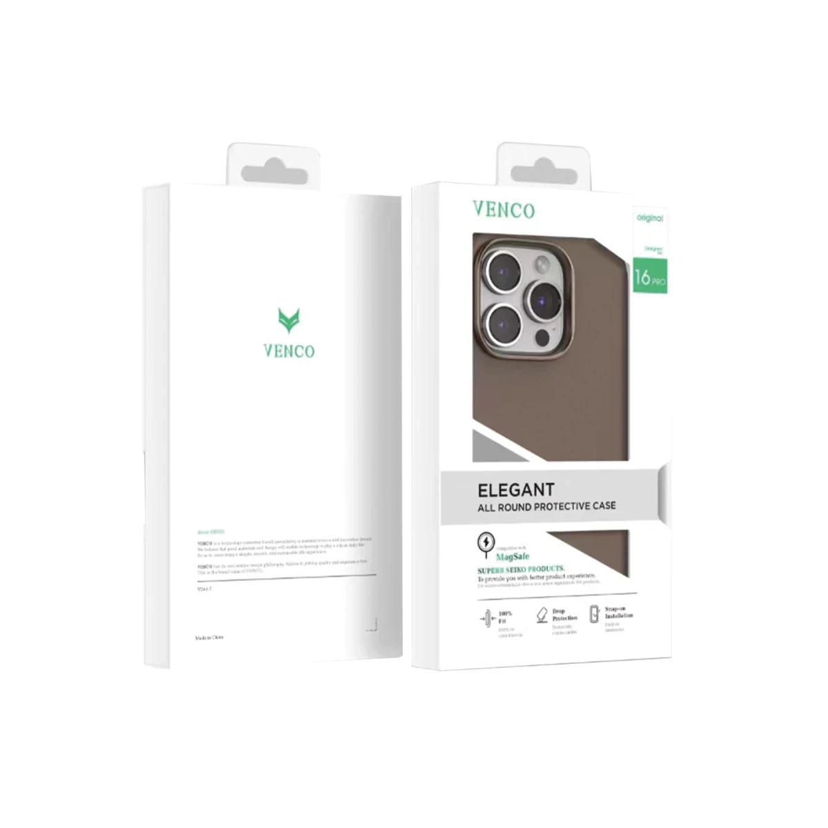 Venco Apple iPhone 16 Jinta Magsafe Kapak - Siyah