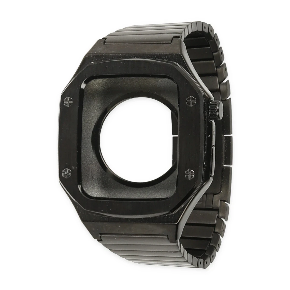 Newface Apple Watch 45mm KR409 Metal Kordon - Siyah — görsel 4