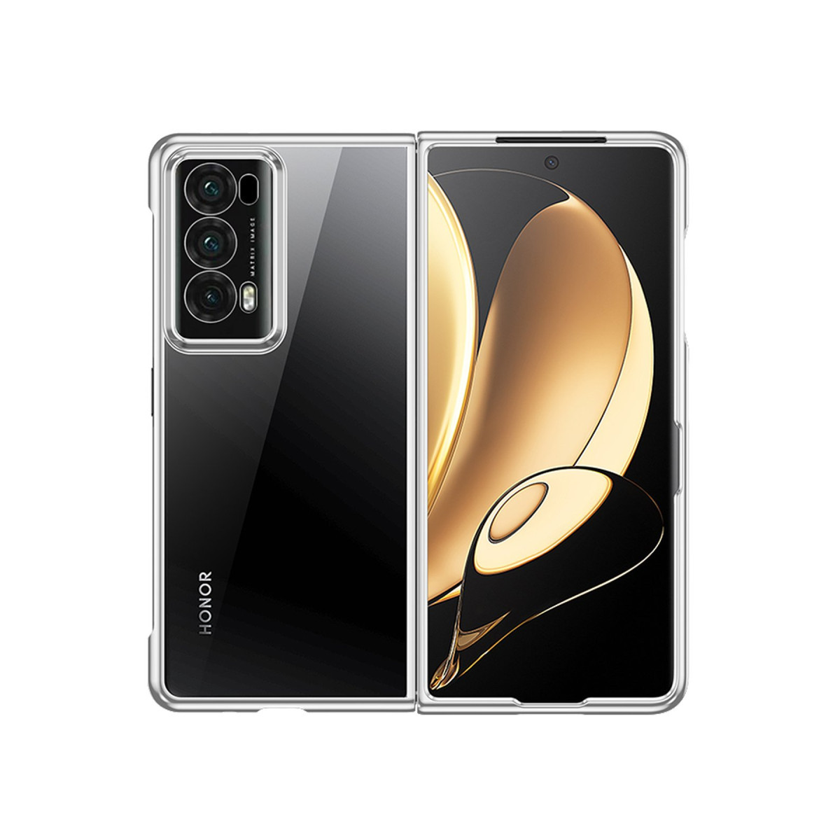 Newface Huawei Honor Magic V2 Kılıf Jasper Kapak - Siyah — görsel 3