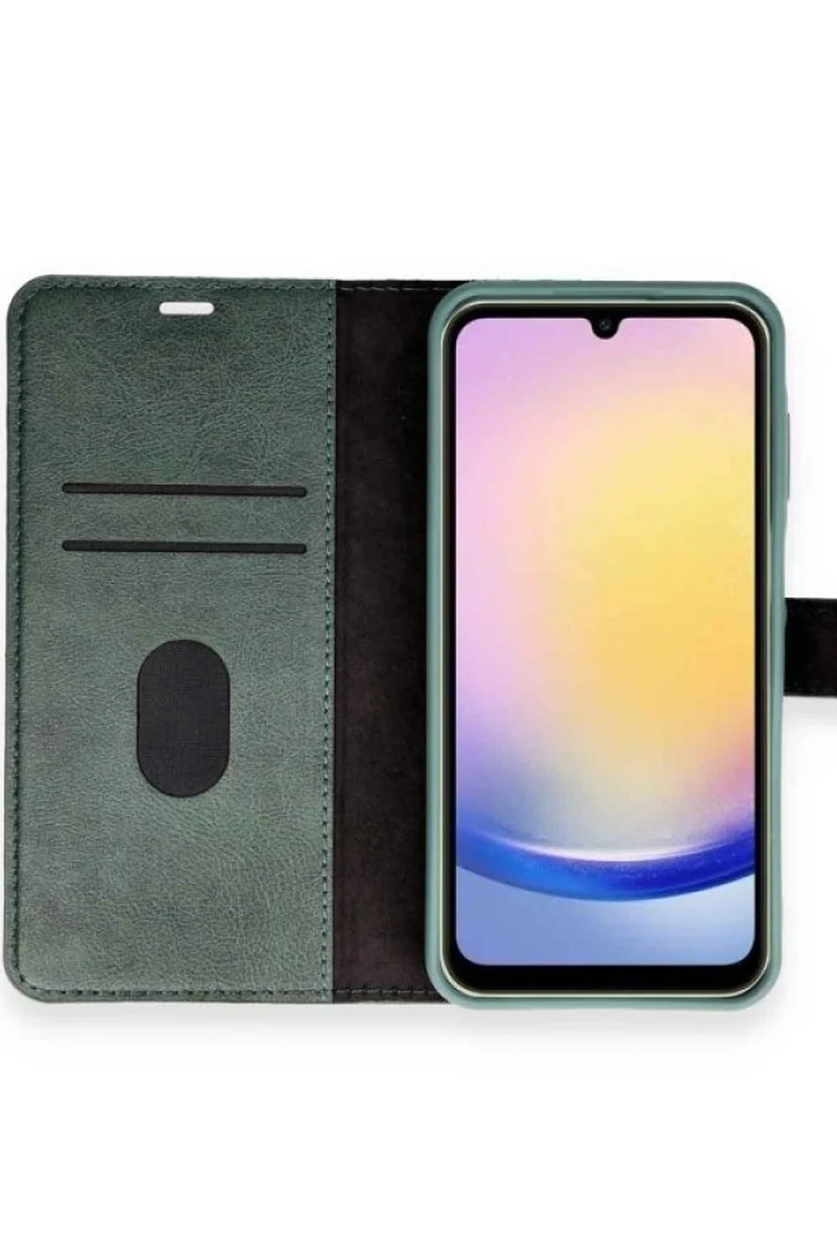 Newface Samsung Galaxy A05S Kılıf Trend S Plus Kapaklı Kılıf - Taba