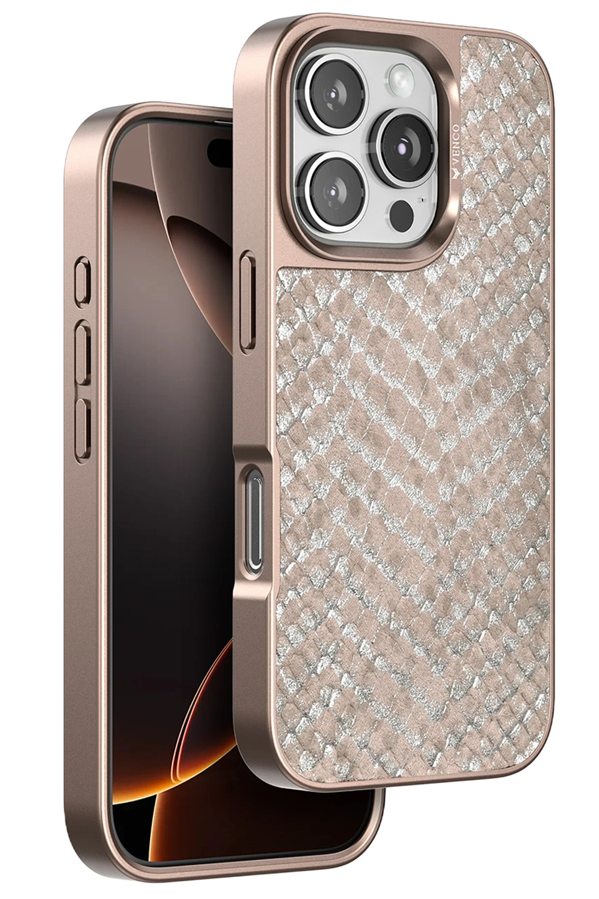 Venco iPhone 16 Pro Max Viper Kapak - Titan Gri