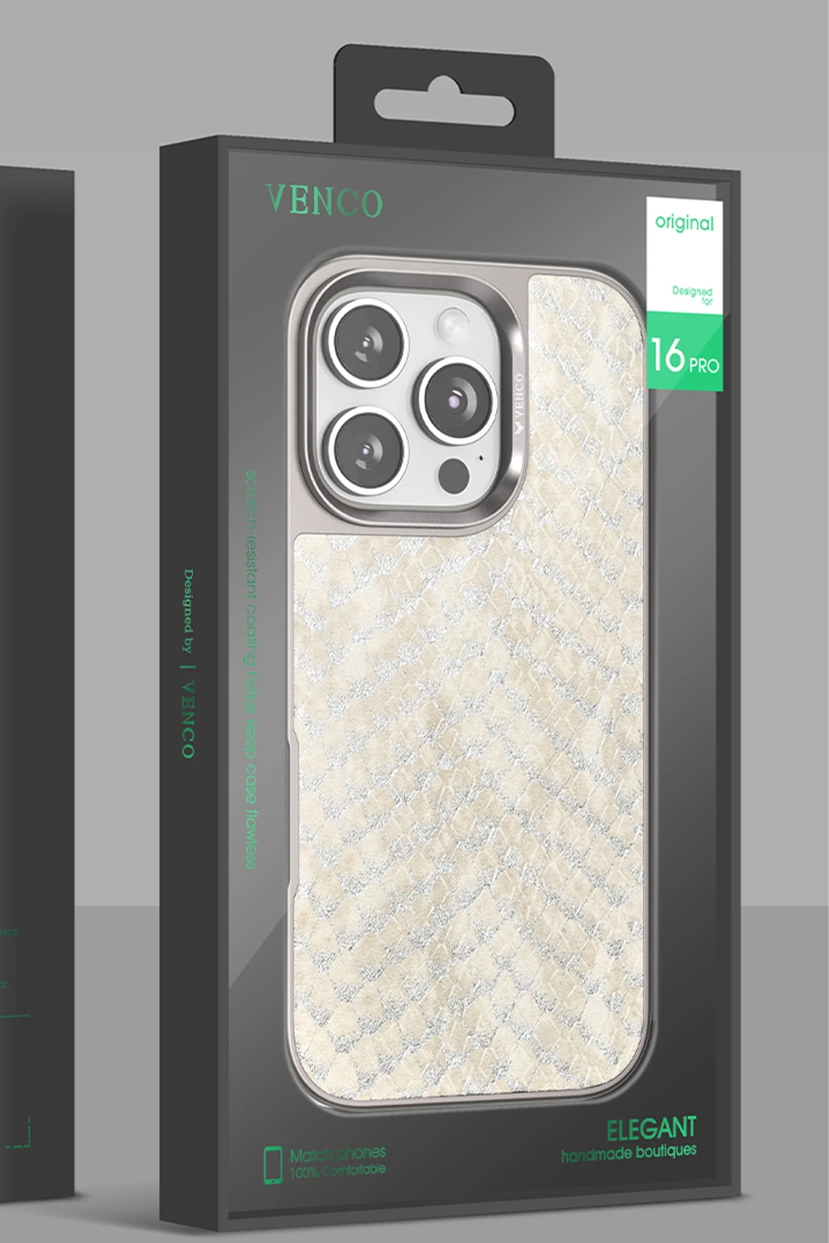 Venco iPhone 16 Pro Viper Kapak - Siyah