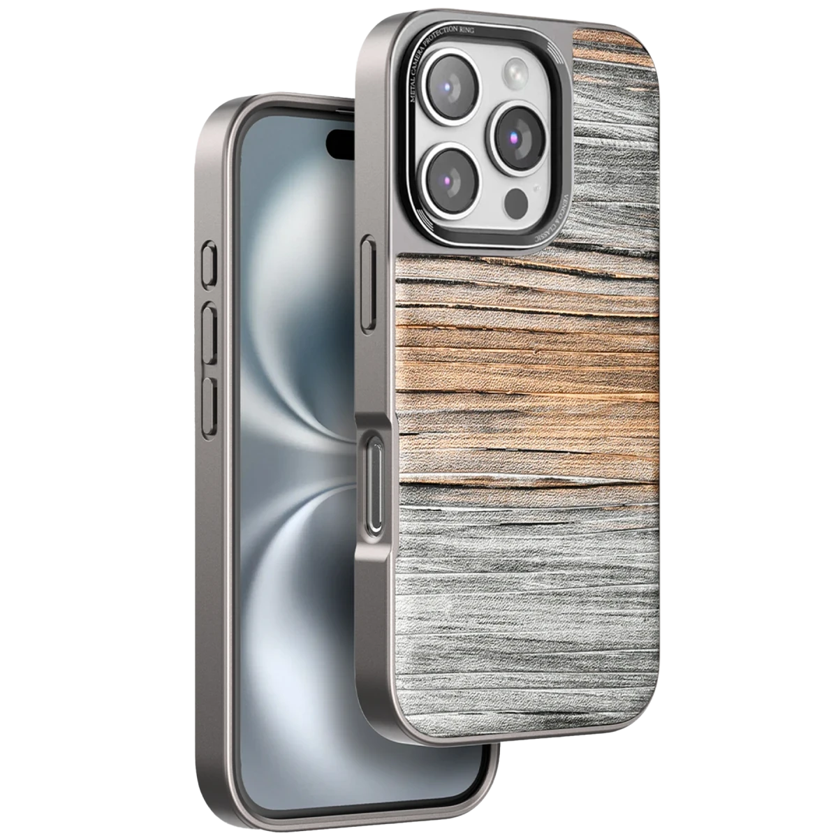 Venco Apple iPhone 16 Pro Wave Kapak - Sarı