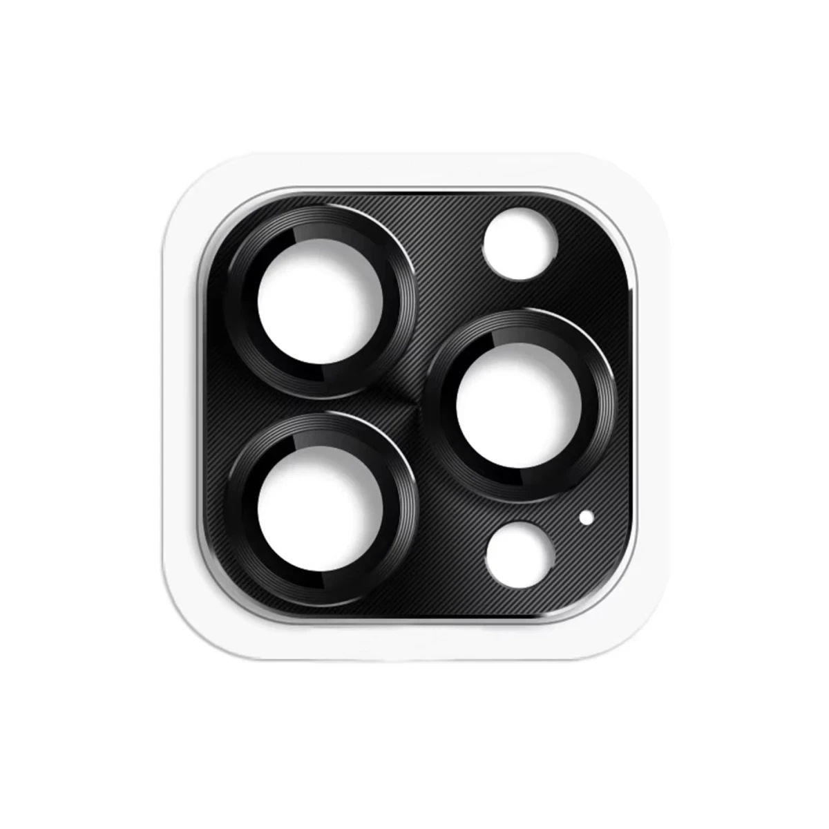 Newface Apple iPhone 16 Pro Max Pers Alüminyum Kamera Lens - Siyah — görsel 2