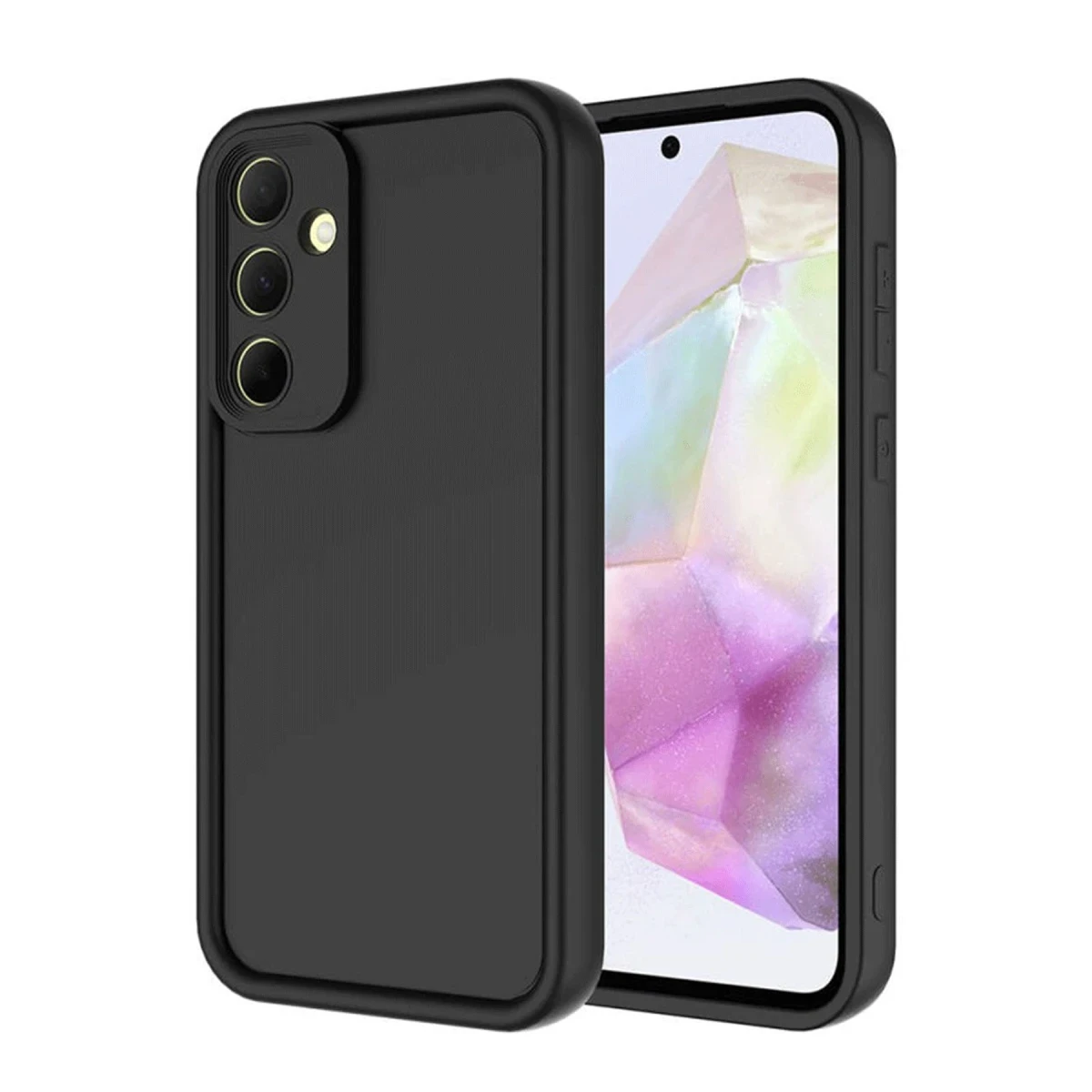 Newface Samsung Galaxy A16 5G Kılıf Viera Silikon - Siyah — görsel 3
