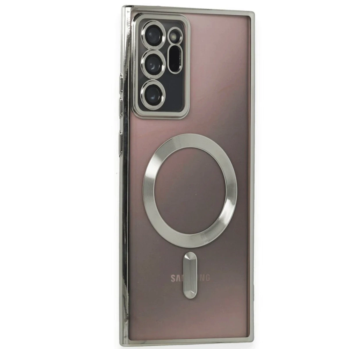 Newface Samsung Galaxy Note 20 Ultra Kılıf Kross Magneticsafe Kapak - Titan Gri — görsel 2