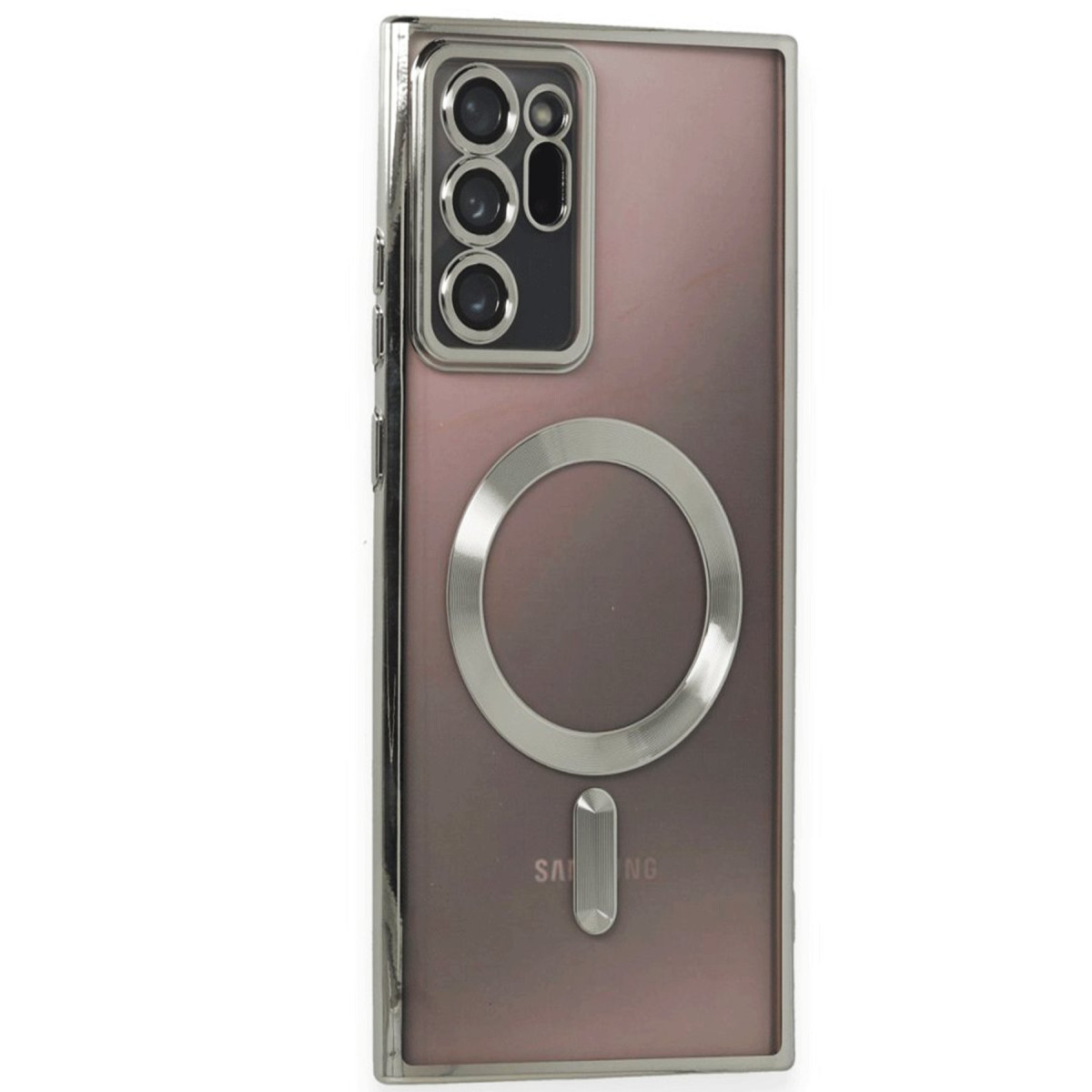 Newface Samsung Galaxy Note 20 Ultra Kılıf Kross Magneticsafe Kapak - Titan Gri — görsel 3