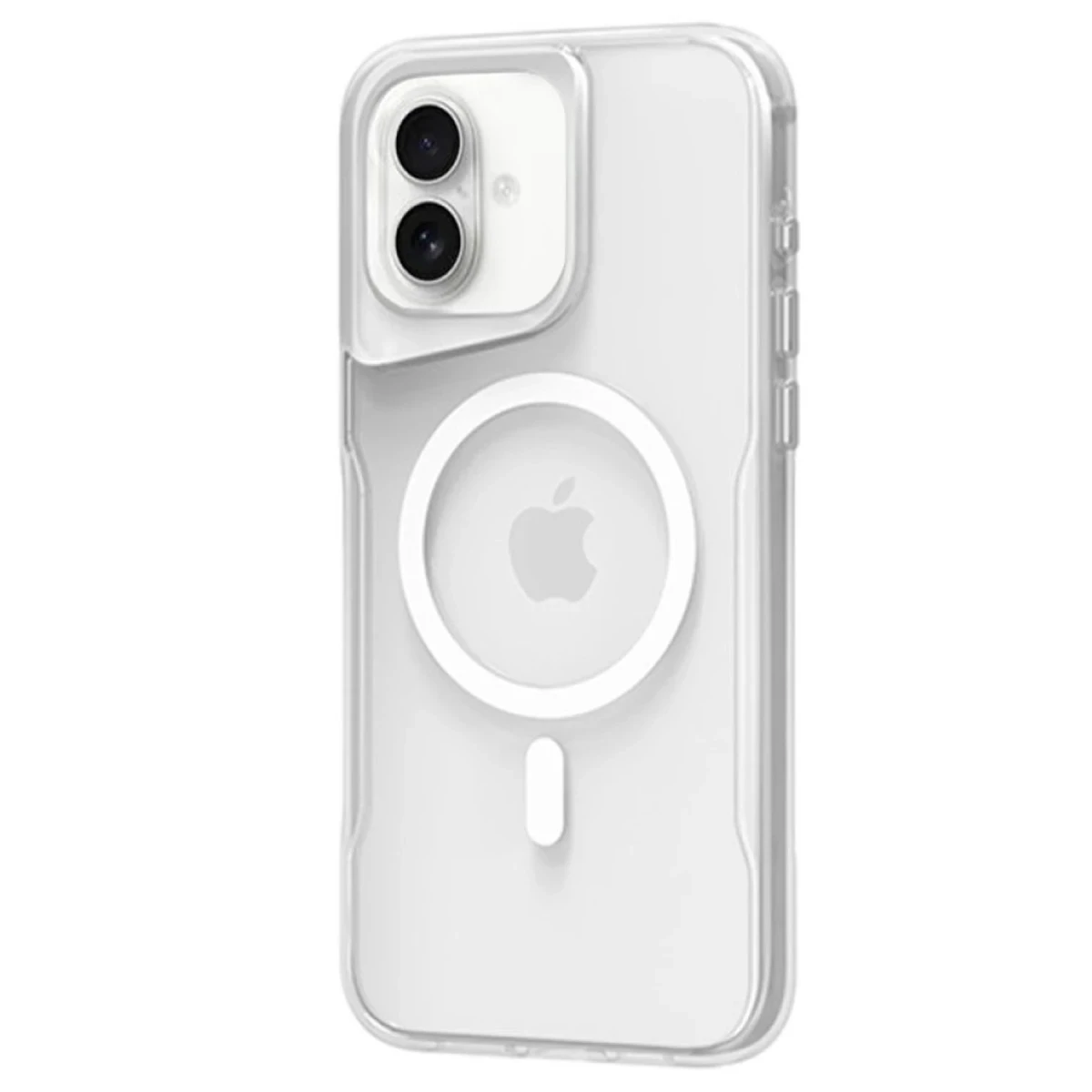 Newface Apple iPhone 16 Plus Kılıf PC Poso Magsafe Kapak - Şeffaf — görsel 4