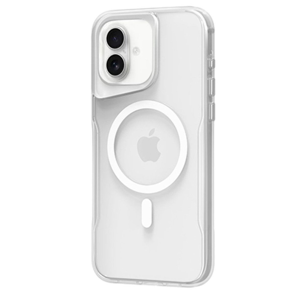 Newface Apple iPhone 16 Plus Kılıf PC Poso Magsafe Kapak - Şeffaf — görsel 7