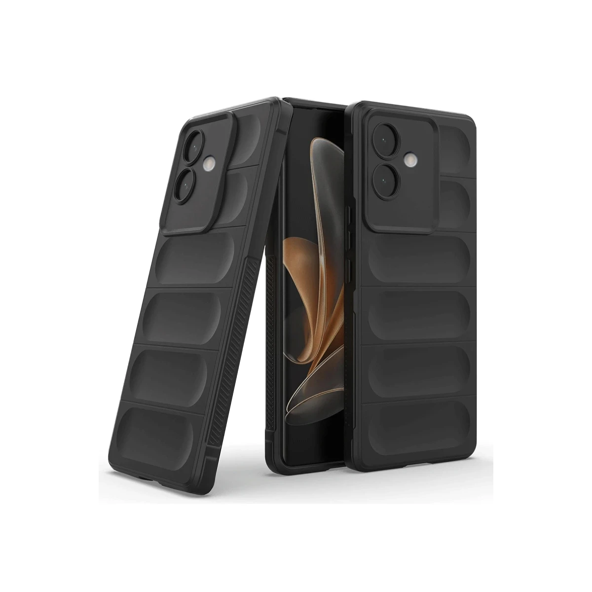 Newface Oppo A3 Kılıf Optimum Silikon - Siyah — görsel 2