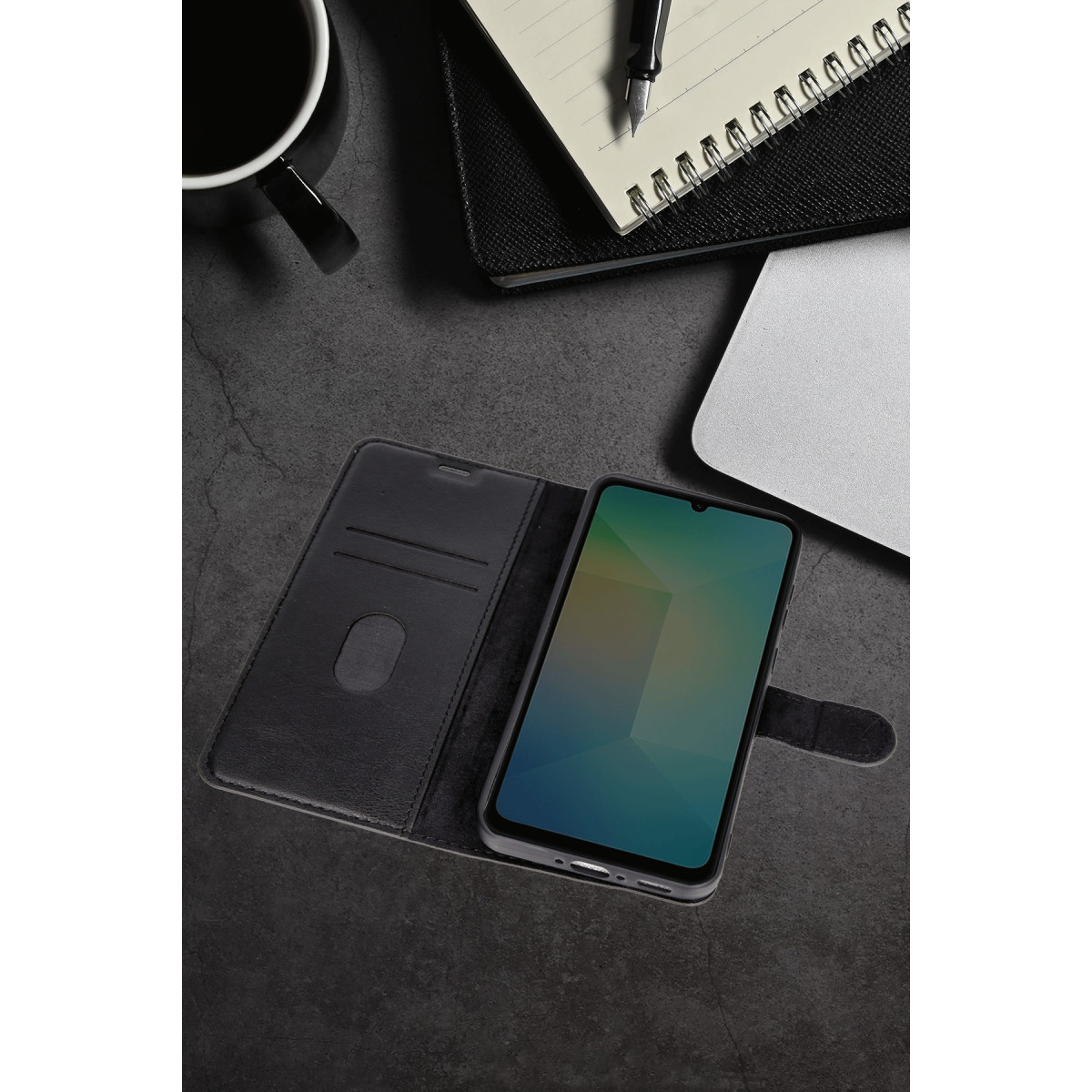 Newface Samsung Galaxy A36 Kılıf Trend S Plus Kapaklı Kılıf - Siyah — görsel 10