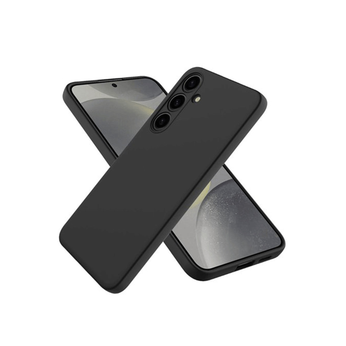 Newface Samsung Galaxy A56 Kılıf First Silikon - Siyah — görsel 3
