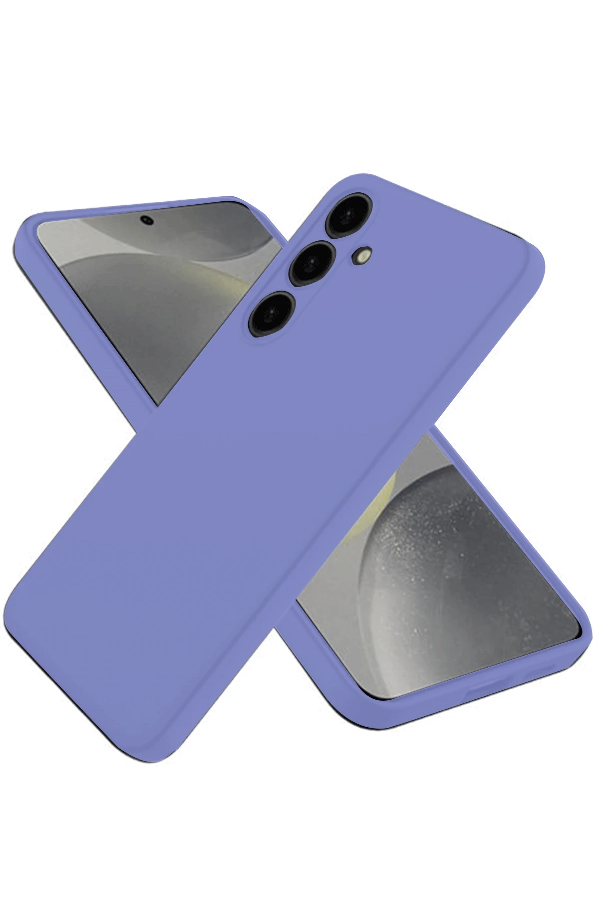 Newface Samsung Galaxy A26 Kılıf First Silikon - Lila