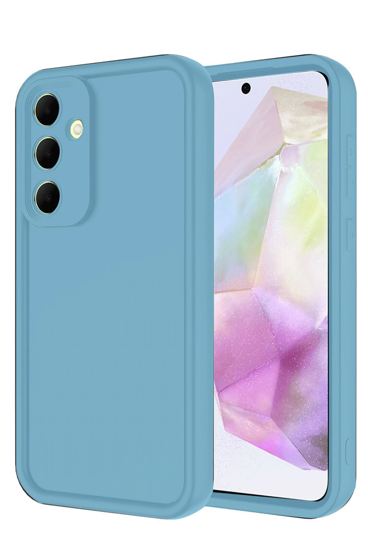 Newface Samsung Galaxy A26 Kılıf Viera Silikon - Mavi