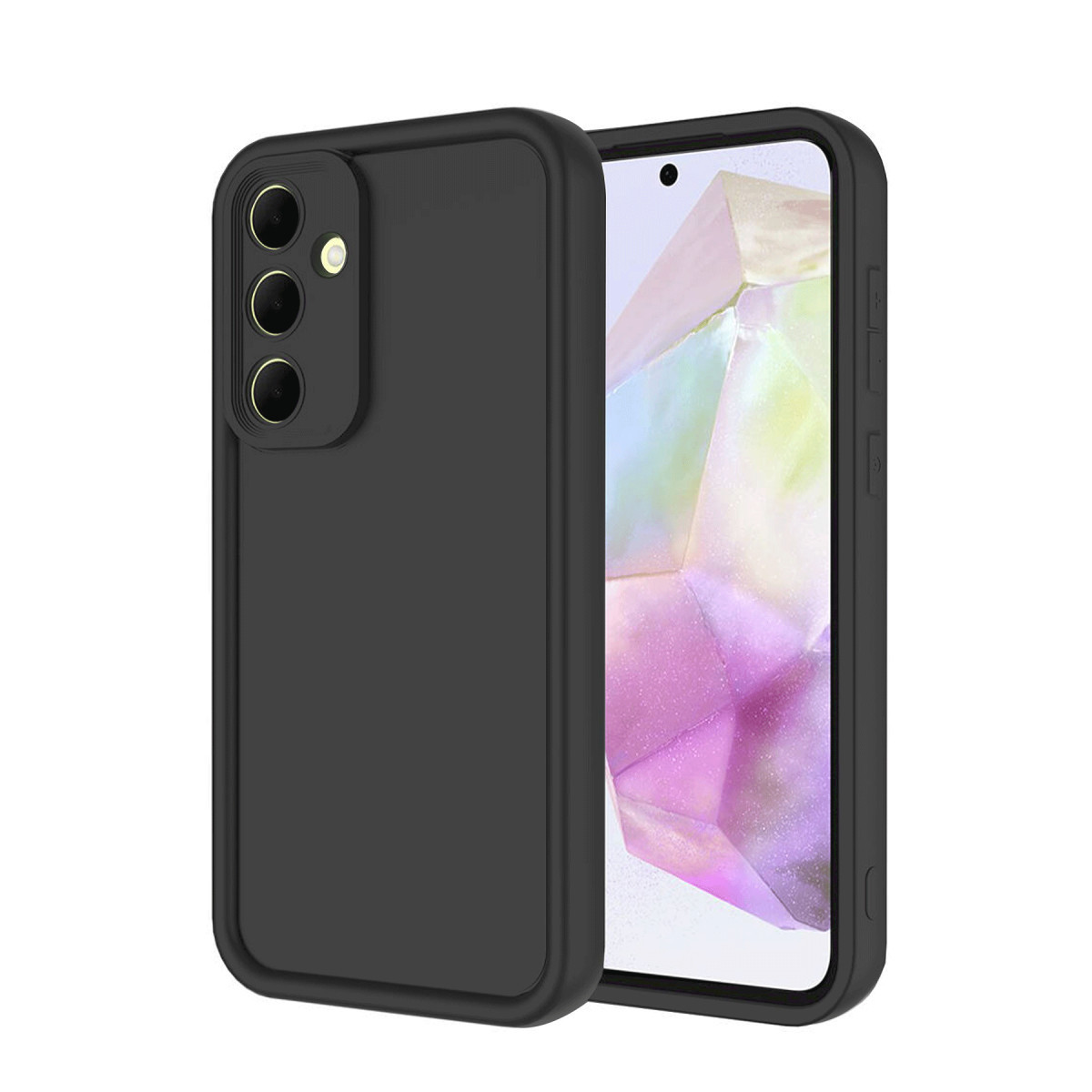 Newface Samsung Galaxy A36 Kılıf Viera Silikon - Siyah — görsel 3