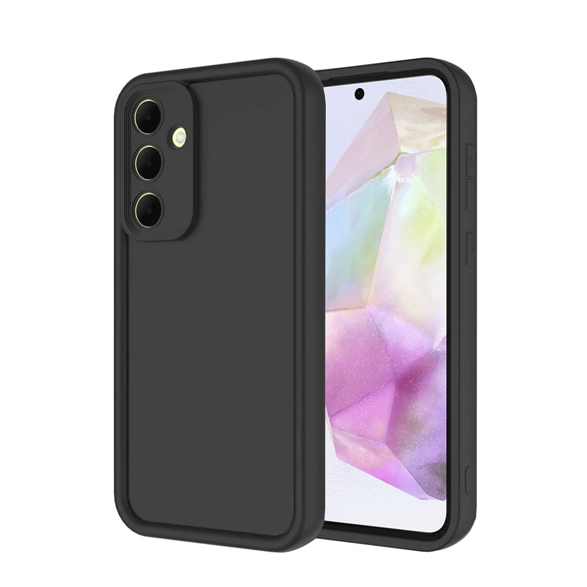 Newface Samsung Galaxy A56 Kılıf Viera Silikon - Siyah — görsel 2