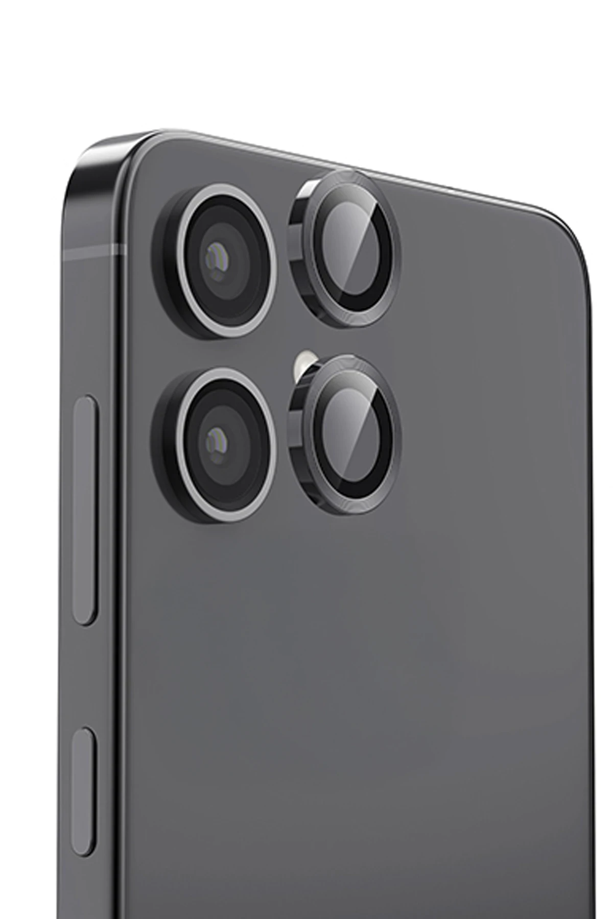 Newface Samsung Galaxy A06 Raze Metal Kamera Lens - Siyah