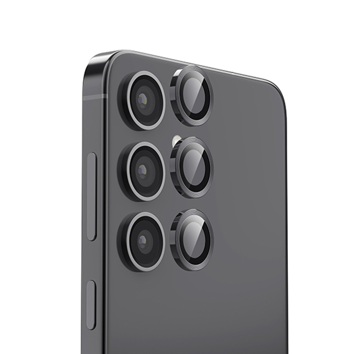 Newface Samsung Galaxy S25 Plus Raze Metal Kamera Lens - Siyah — görsel 5