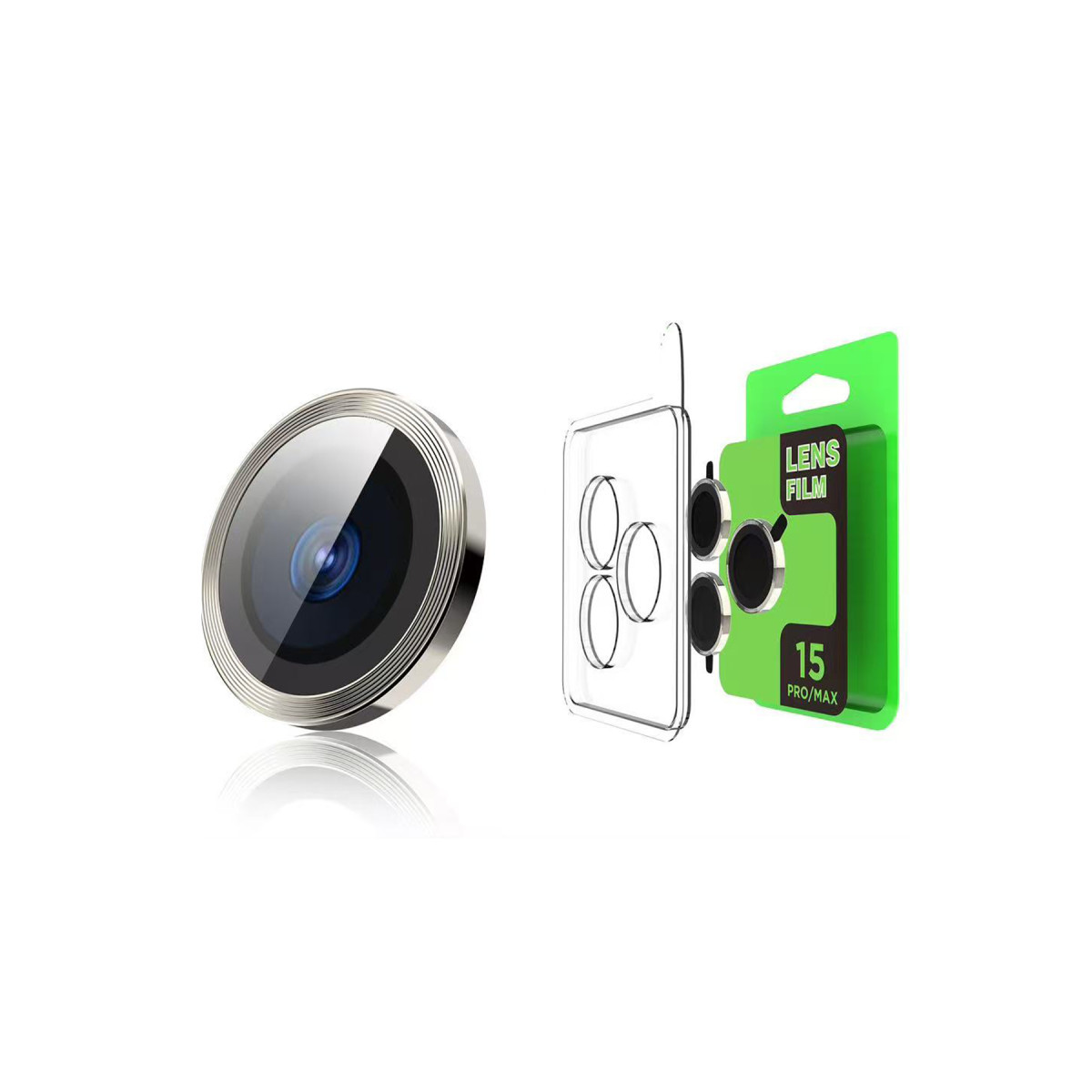 Newface Samsung Galaxy S25 Ultra Raze Metal Kamera Lens - Siyah — görsel 6