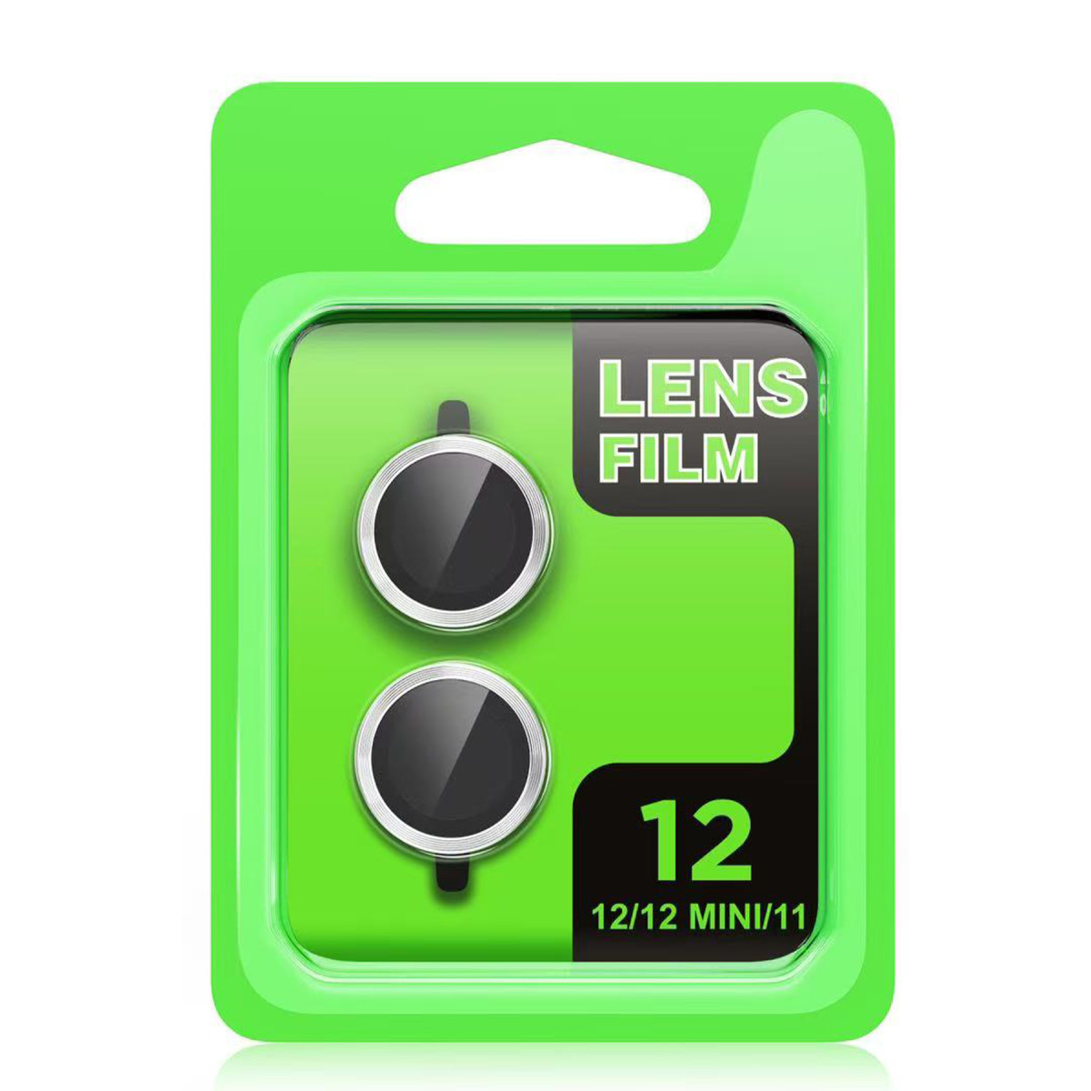 Newface Apple iPhone 12 Mini Raze Metal Kamera Lens - Siyah — görsel 6