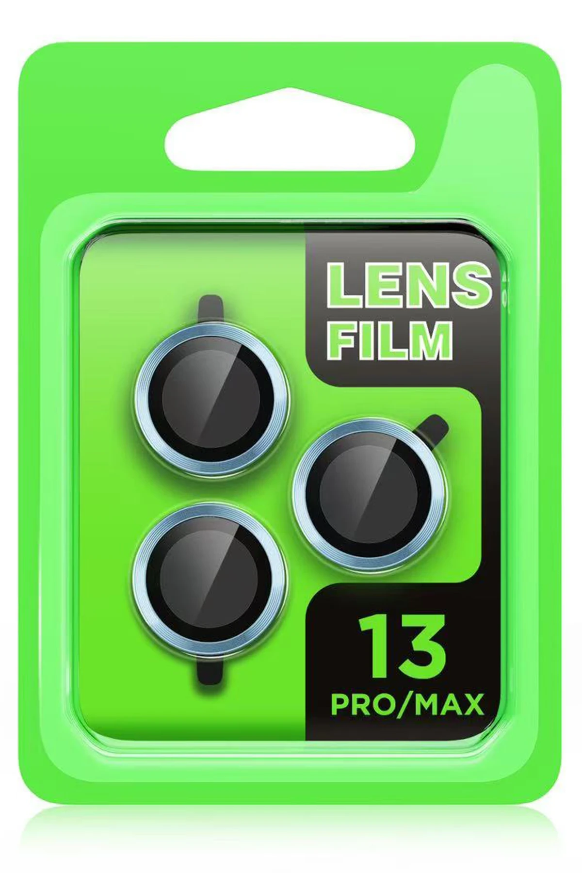 Newface Apple iPhone 13 Pro Raze Metal Kamera Lens - Gümüş — görsel 2