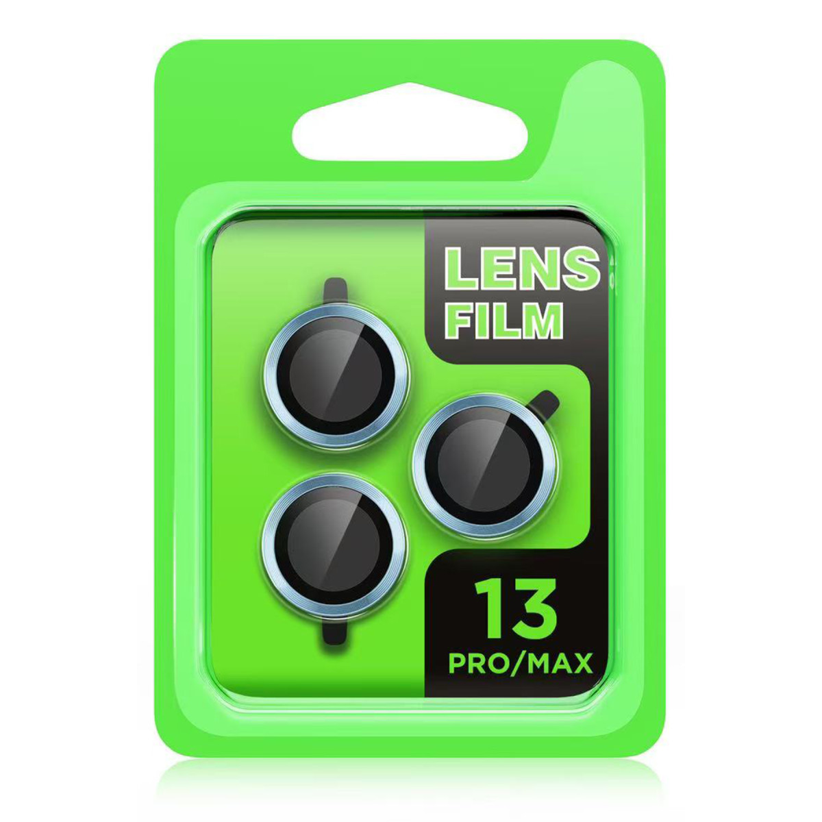 Newface Apple iPhone 13 Pro Raze Metal Kamera Lens - Gümüş — görsel 6