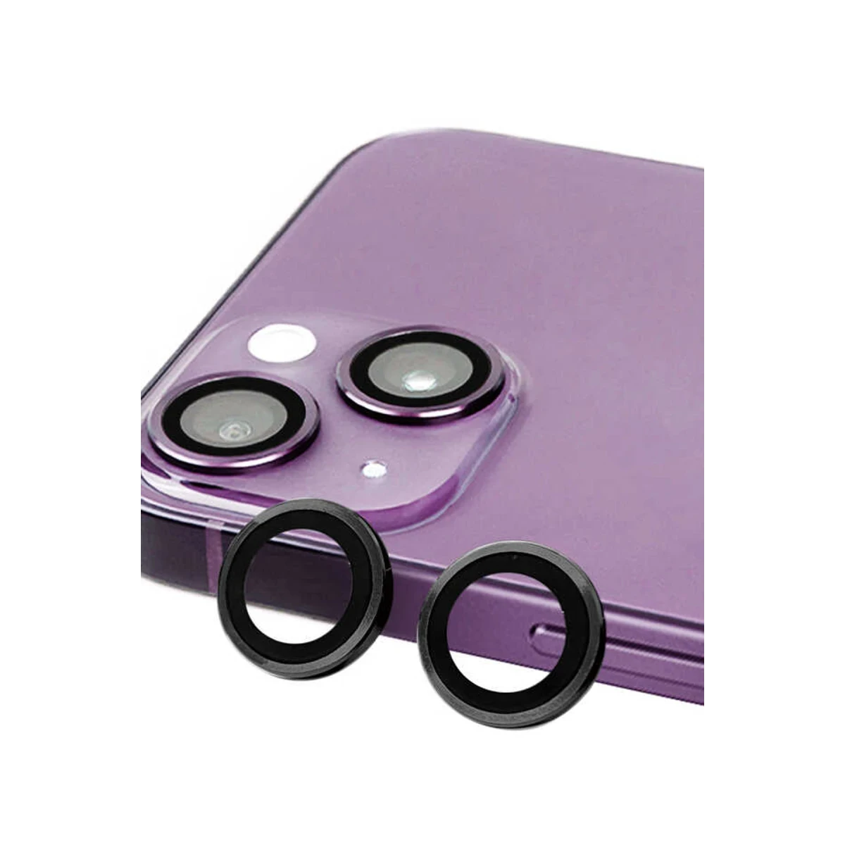 Newface Apple iPhone 14 Plus Raze Metal Kamera Lens - Siyah — görsel 3