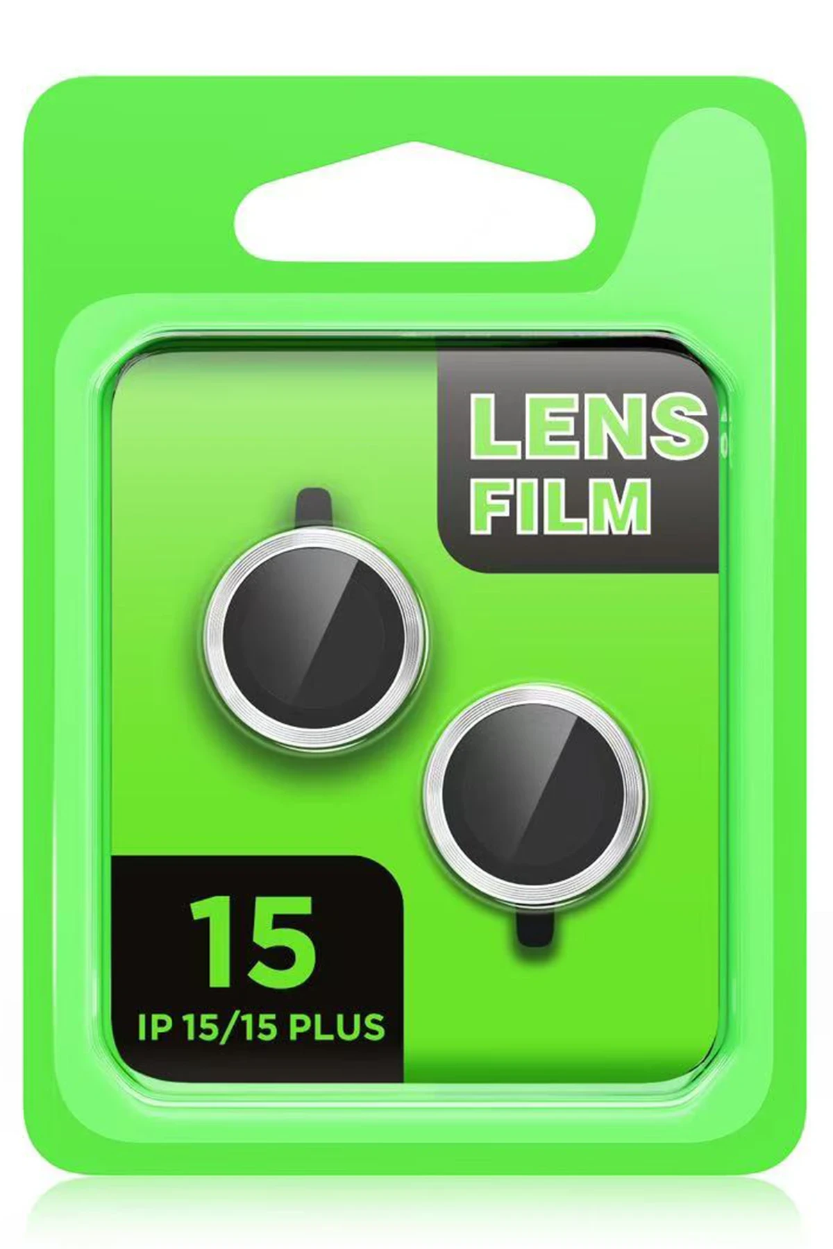 Newface Apple iPhone 15 Plus Raze Metal Kamera Lens - Siyah — görsel 2