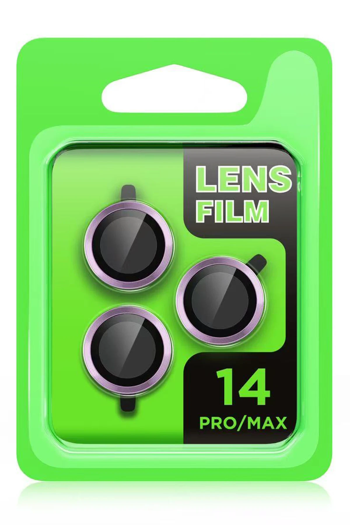 Newface Apple iPhone 14 Pro Max Raze Metal Kamera Lens - Siyah — görsel 2