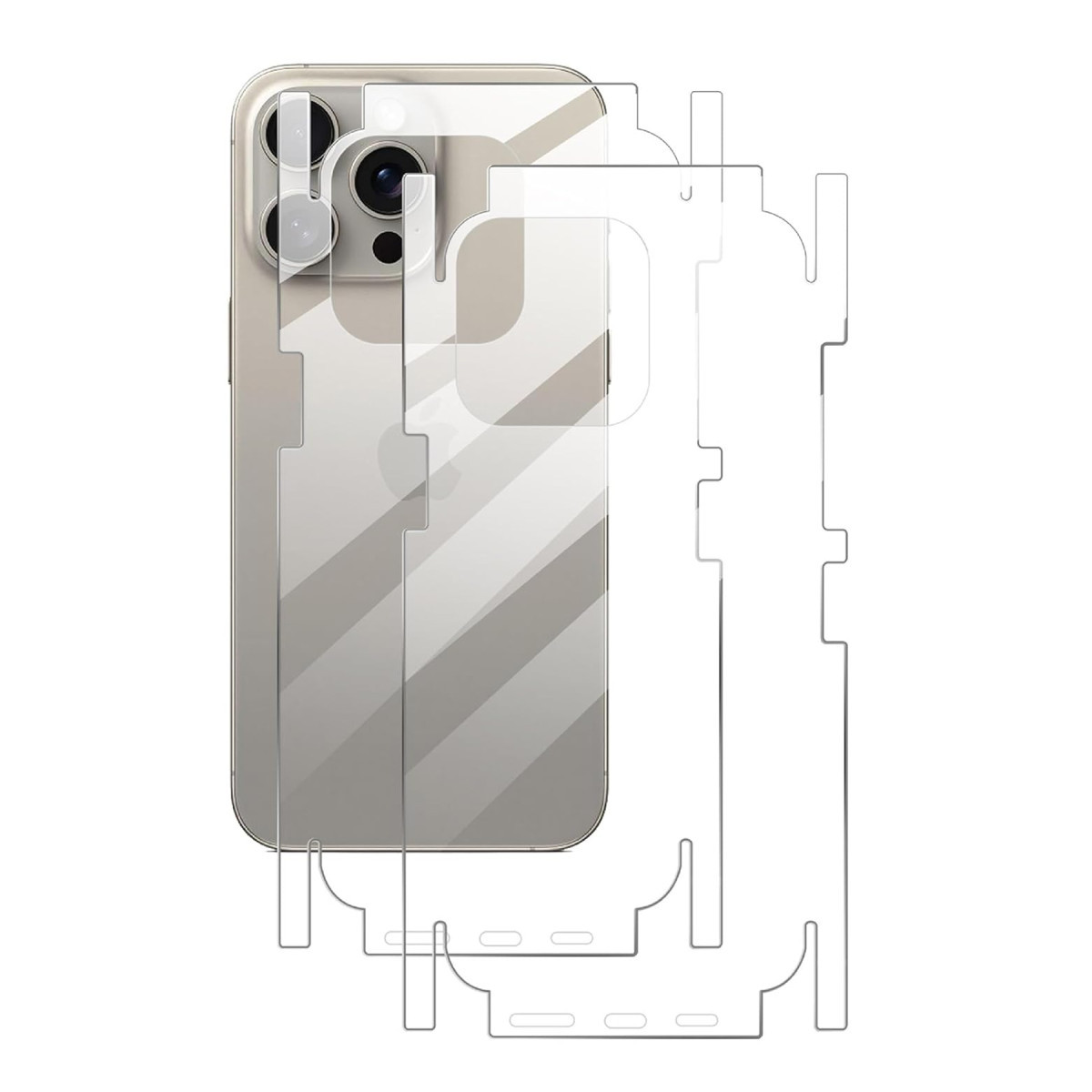 Newface Apple iPhone 16 Pro Max 360 Full Body Arka Koruyucu — görsel 8