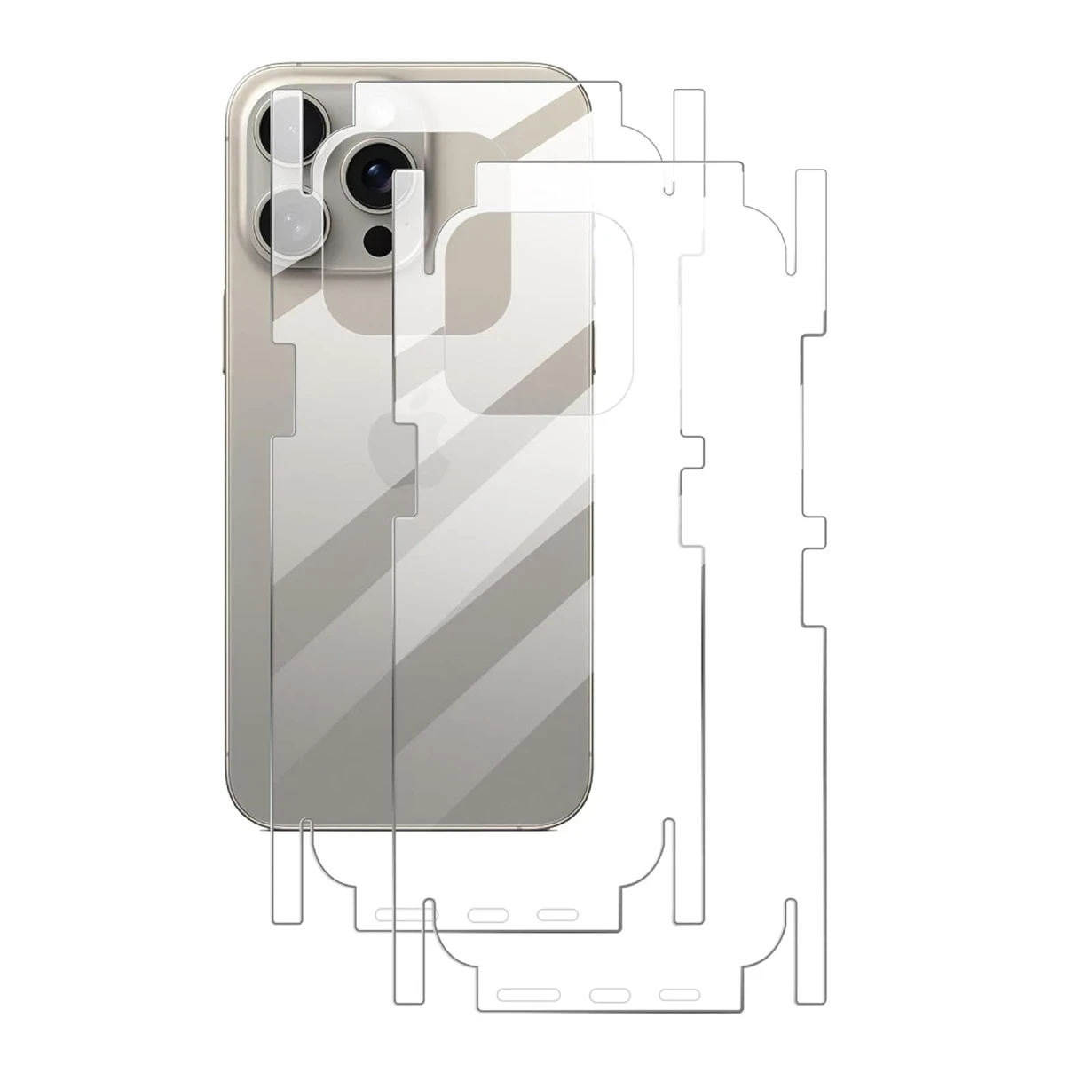 Newface Apple iPhone 16 Pro 360 Full Body Arka Koruyucu — görsel 5