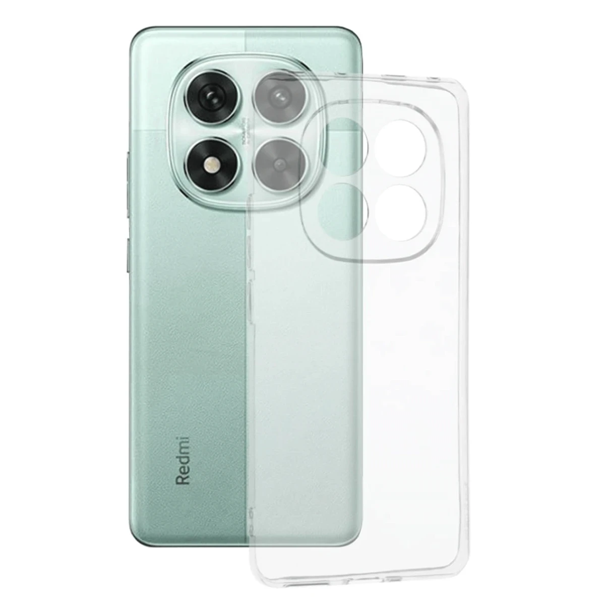 Newface Xiaomi Redmi Note 14 Pro 5G Kılıf Lüx Şeffaf Silikon — görsel 7