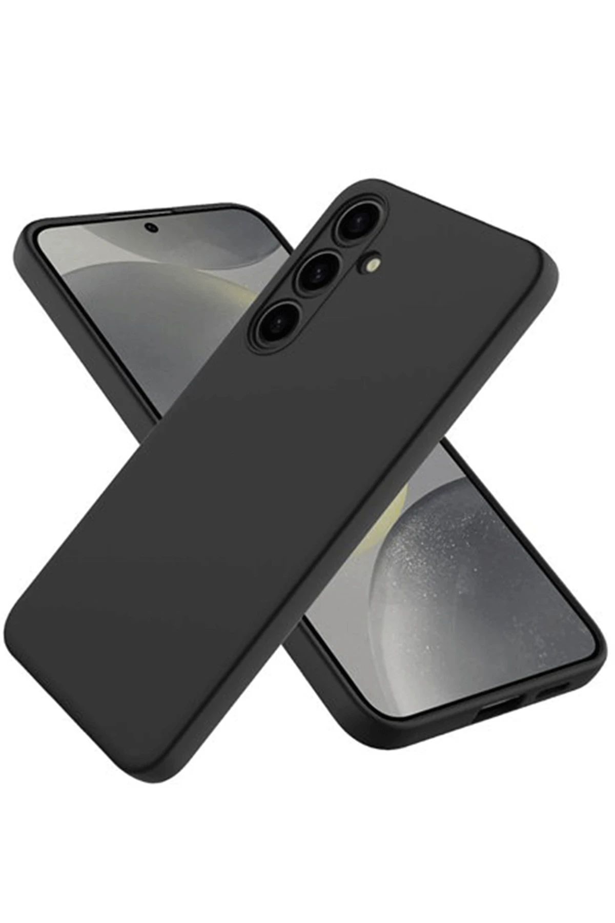 Newface Samsung Galaxy A26 Kılıf Nano içi Kadife Silikon - Siyah