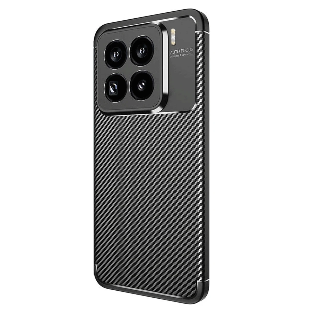 Newface Xiaomi Mi 15 Pro Kılıf Auto Focus Karbon Kapak - Siyah — görsel 5