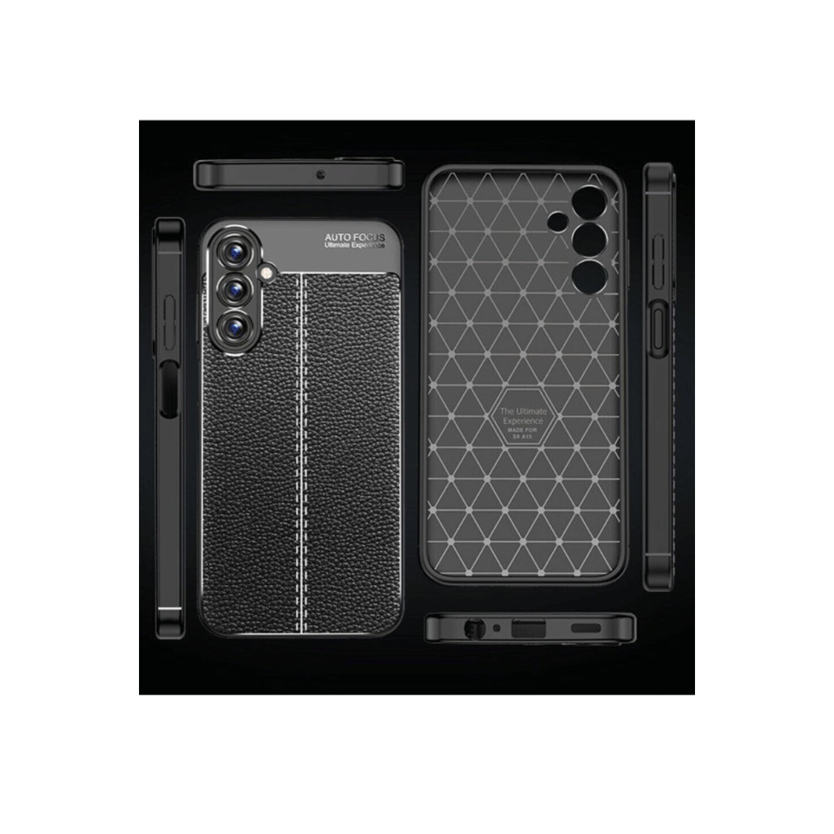 Newface Samsung A26 Kılıf Auto Focus Kapak - Siyah — görsel 8