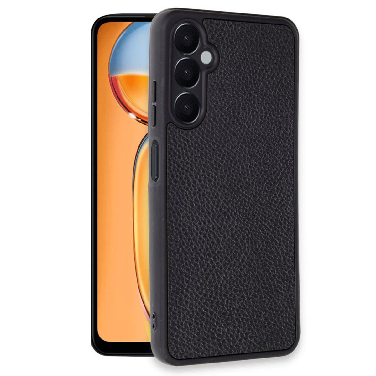 Newface Samsung Galaxy A26 Kılıf Aras Deri Kapak - Siyah — görsel 8