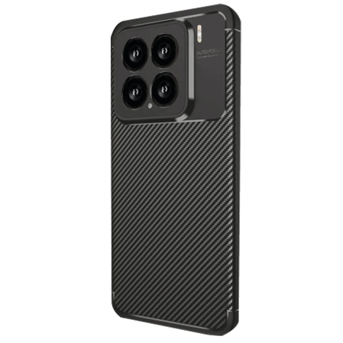 Newface Xiaomi Mi 15 Kılıf Auto Focus Karbon Kapak - Siyah — görsel 2
