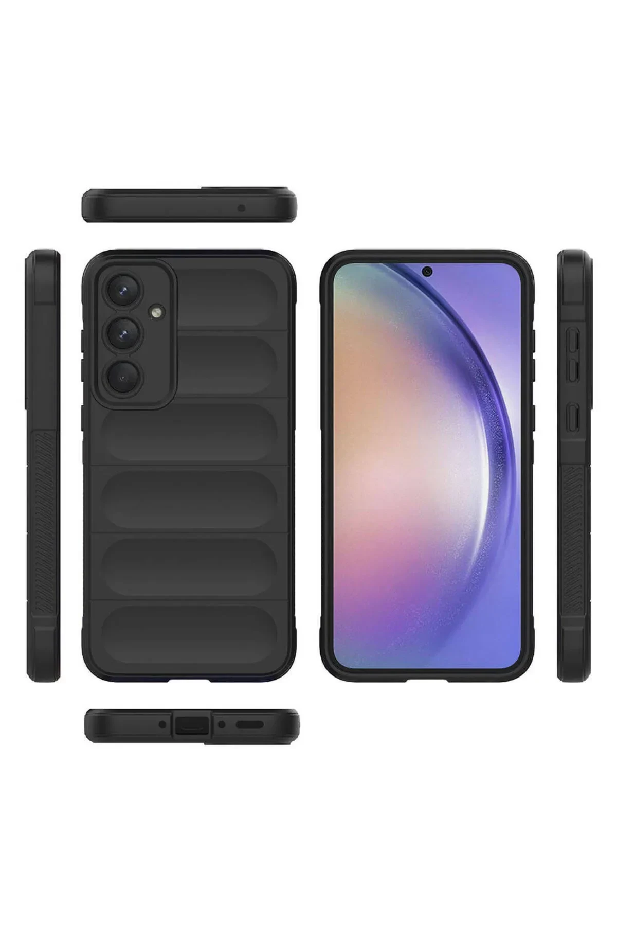Newface Samsung Galaxy A26 Kılıf Optimum Silikon - Siyah