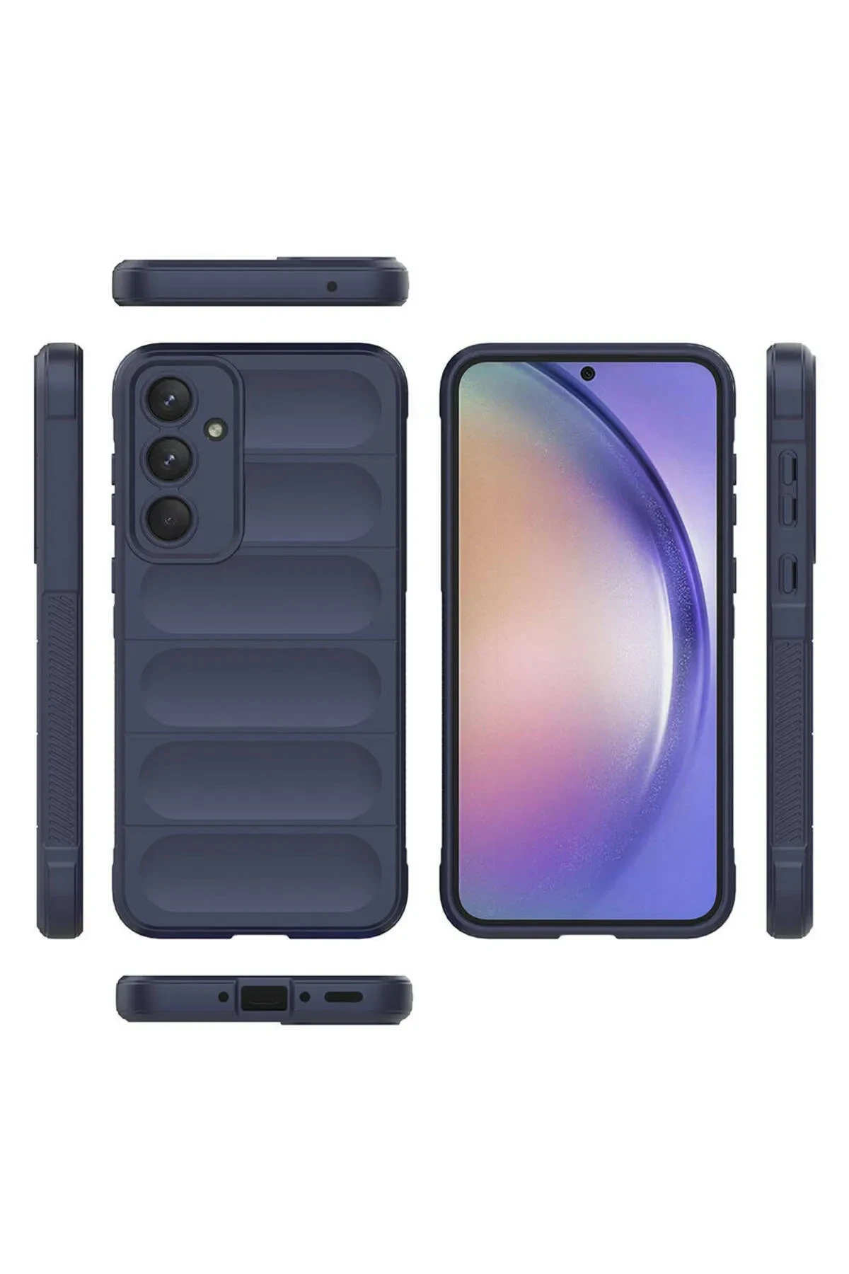 Newface Samsung Galaxy A26 Kılıf Optimum Silikon - Lacivert