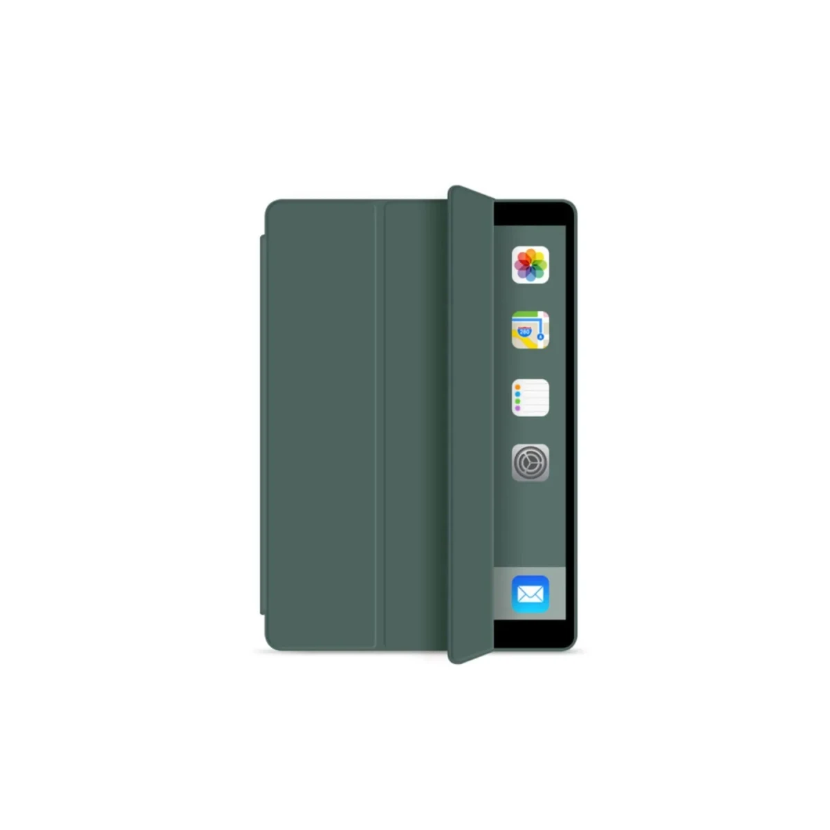 Newface Apple iPad Mini 5 Kılıf Tablet Smart Kılıf - Koyu Yeşil — görsel 4