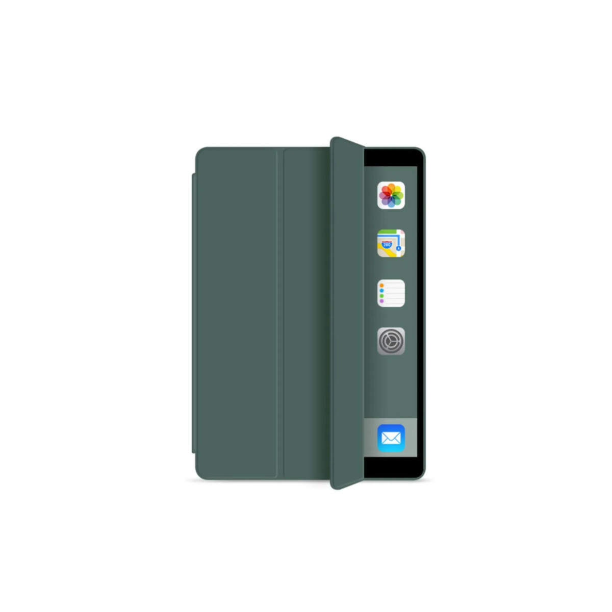 Newface Apple iPad Mini 5 Kılıf Tablet Smart Kılıf - Koyu Yeşil — görsel 6