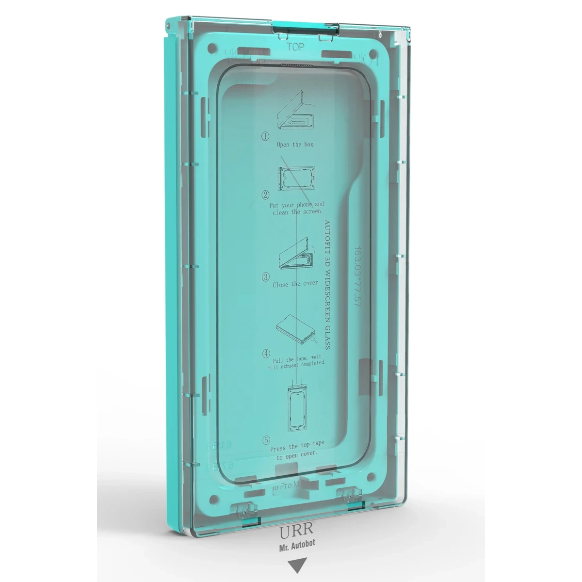 URR Apple iPhone 16 Pro AutoFit 3D WideScreen Cam Ekran Koruyucu - Siyah