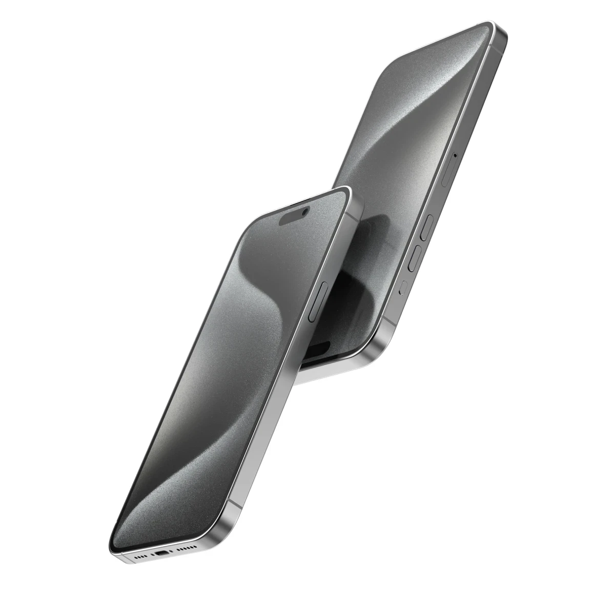 Keephone Apple iPhone 16 Plus UltraCurve Privacy 3D Cam Ekran Koruyucu - Siyah