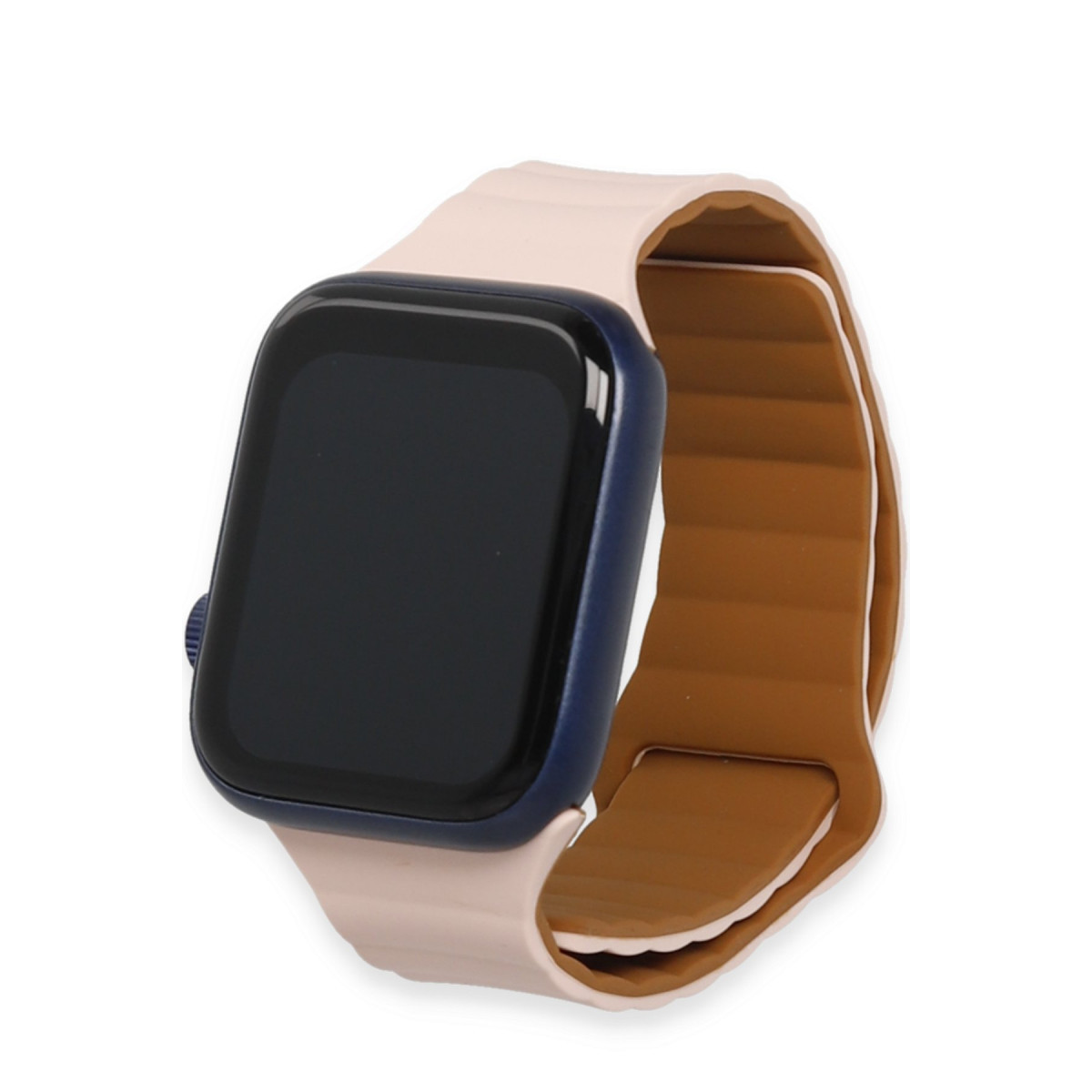 Newface Apple Watch 42mm KR411 Tailored Strap Kordon - Pudra — görsel 3