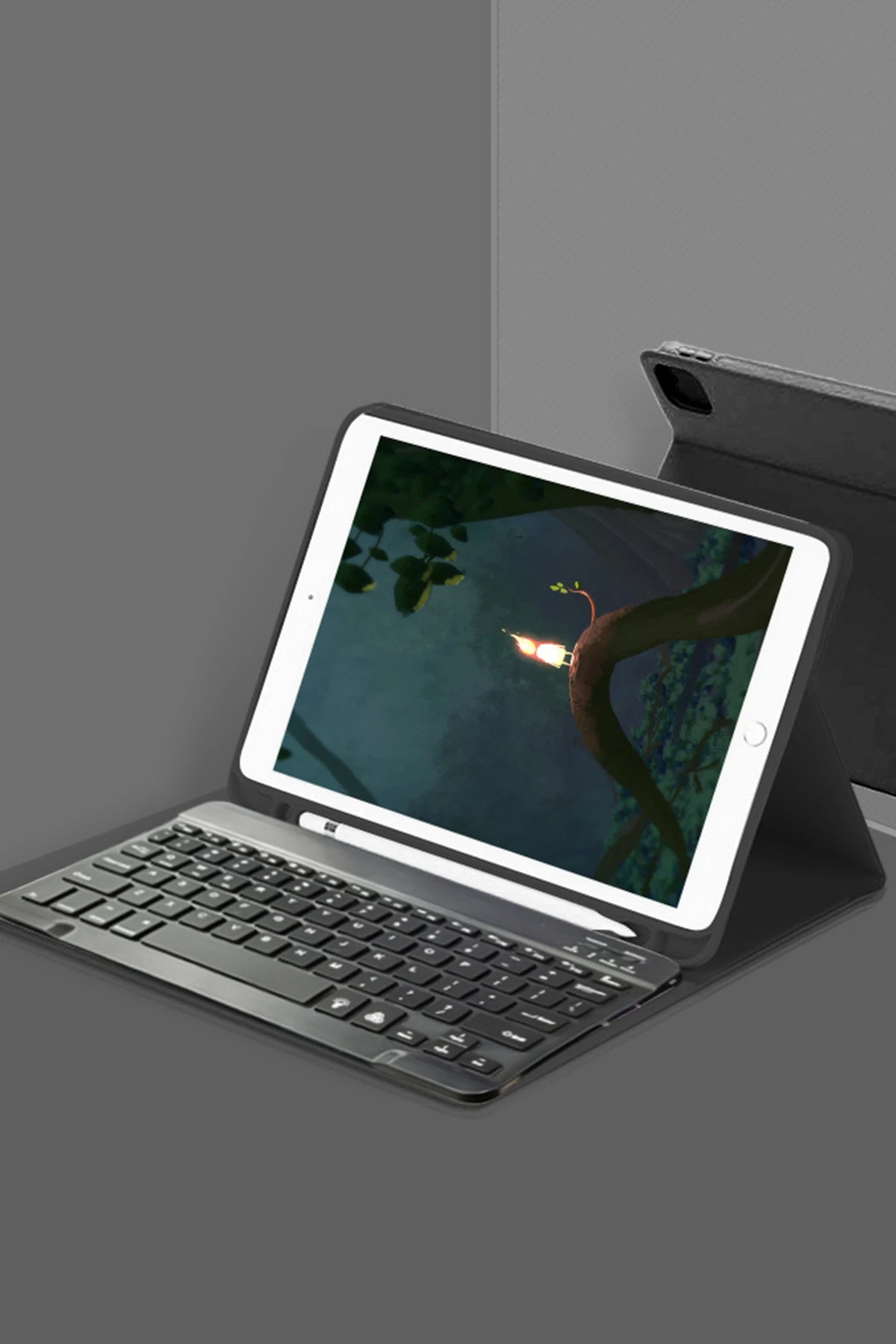 Newface Huawei MatePad SE 11 Kılıf KC01 Smart Klavyeli Tablet Kılıfı - Siyah