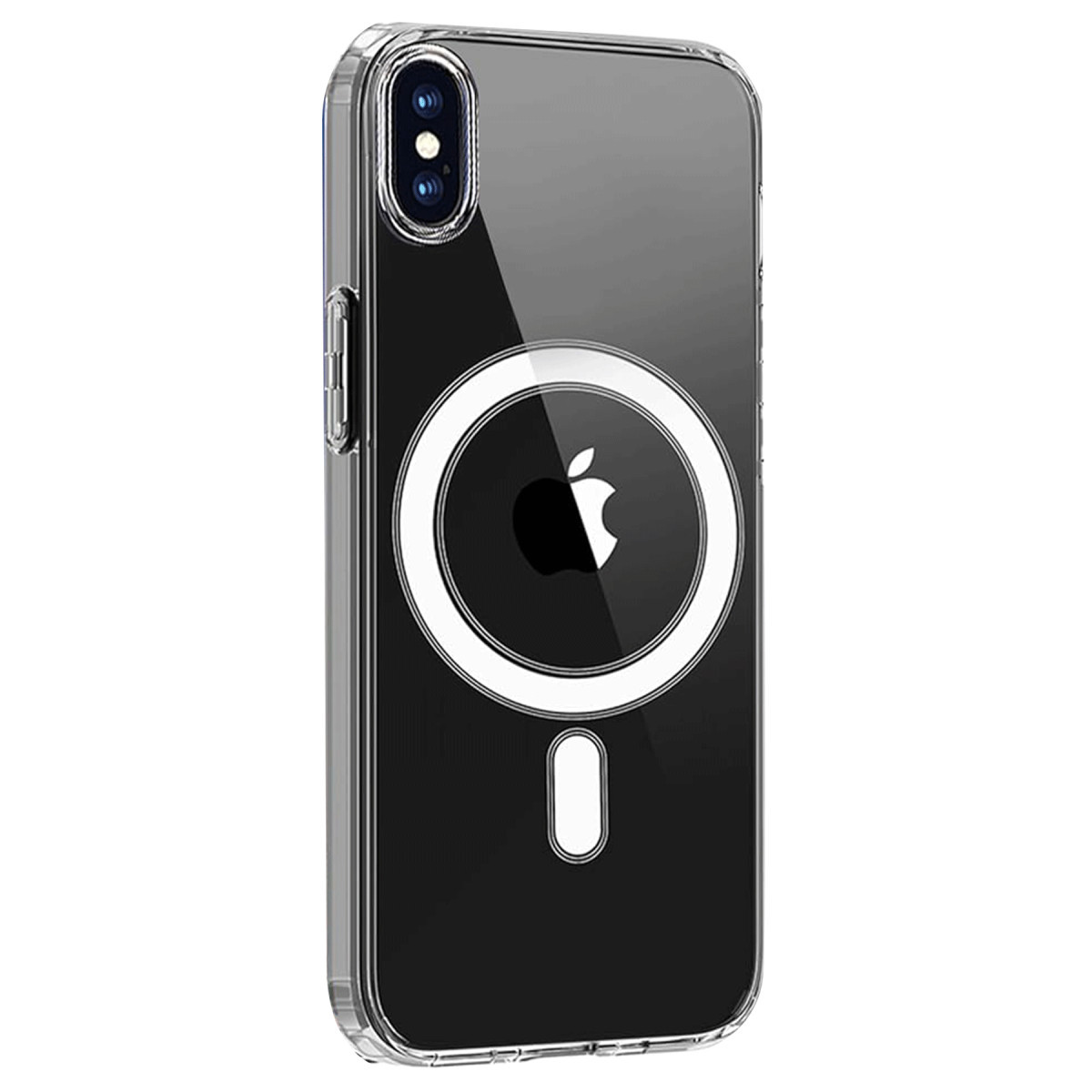 Newface Apple iPhone X Kılıf Magneticsafe Şeffaf Silikon - Şeffaf — görsel 6
