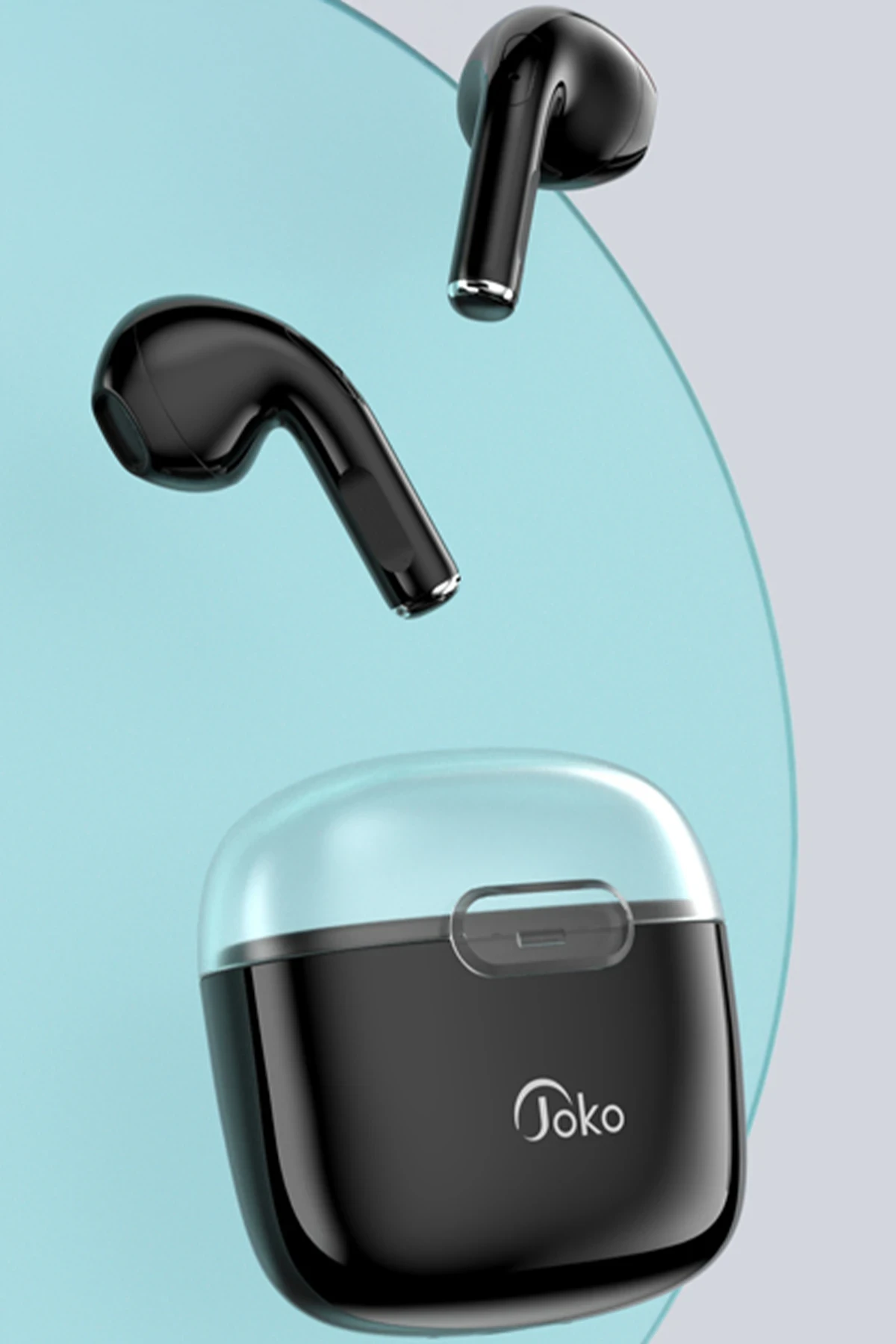 Konfulon GT12 Kablosuz Airpods Kulaklık - Siyah — görsel 2